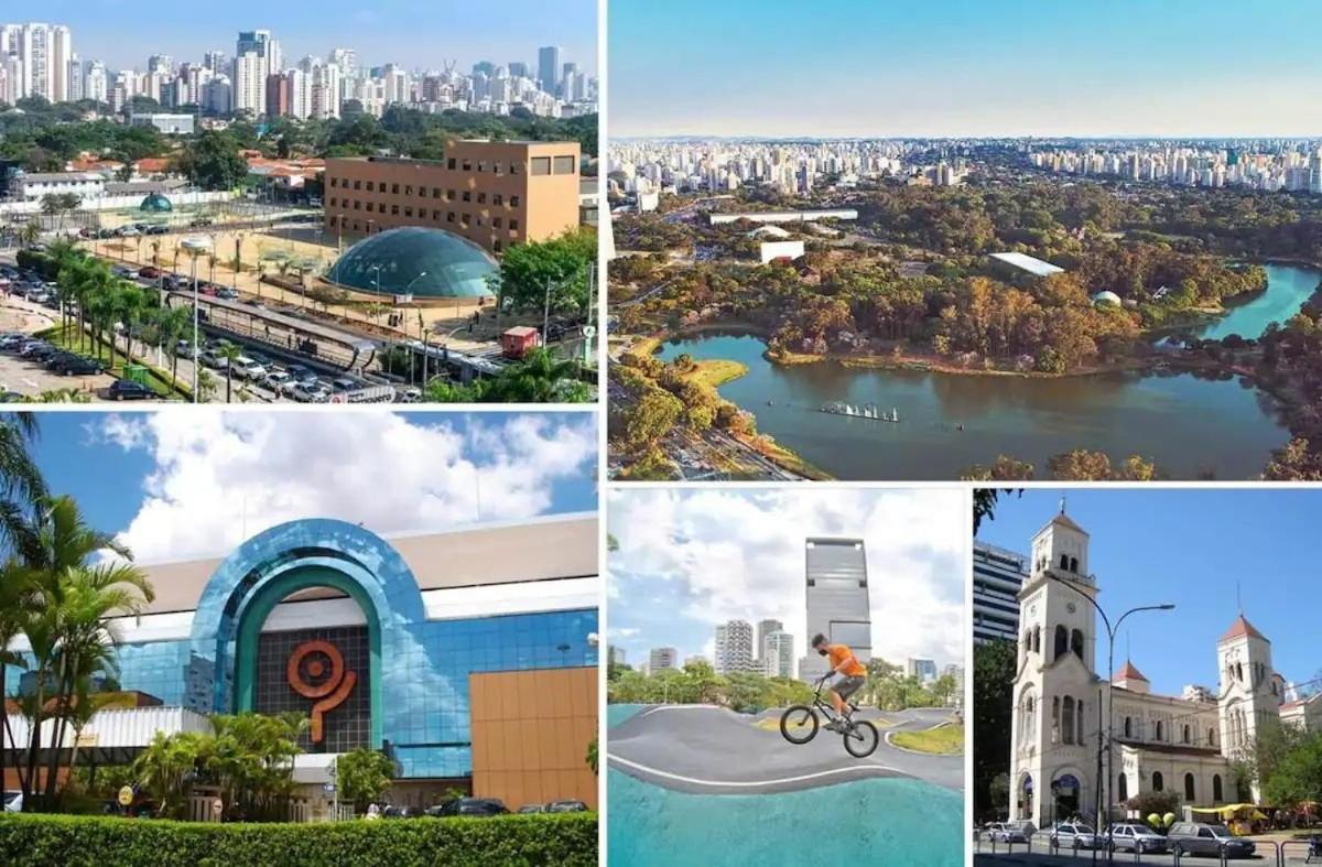 Com Sacada Perto Shopping Ibirapuera São Paulo